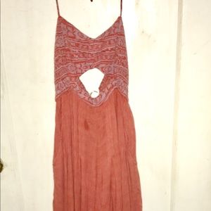 Pleated wide leg- "dress"